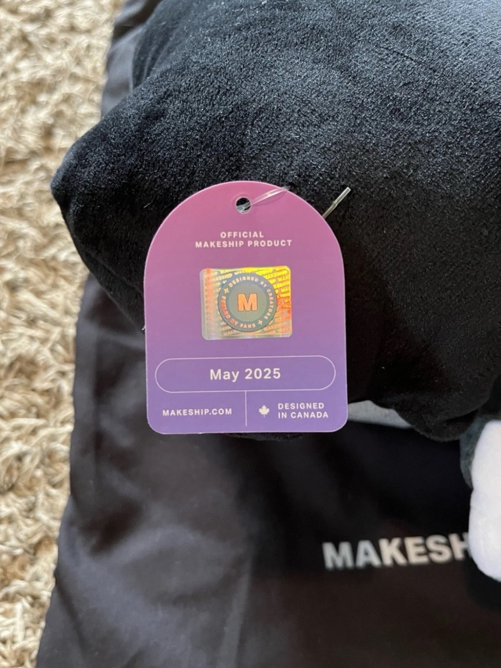 Makeship Mirabelle “ In Stars and Time” Plushie With Bag - Picture 3 of 5
